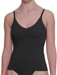Sloggi Damen Zero Feel 2.0 Spaghetti Top, Black, M