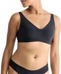 Sloggi Damen Zero Feel 2.0 Soft Bra, Black, M