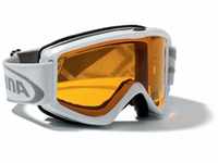 Alpina Unisex - Erwachsene Skibrille Smash 2.0 DH, Rahmenfarbe: White,...