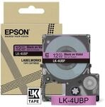 Epson Etikettenkassette, mattes Beschriftungsband LK-4GBJ schwarz auf gr&uuml;n,