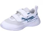Puma Unisex Kinder Varion Ii V Jr Indoor Court Shoe, Puma White Blue Horizon,...