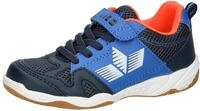 Lico Unisex Kinder Sport Vs Hallenturnschuhe, Marine Blau Orange, 32 EU