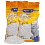 Lyra Pet&reg; | 30 Liter White Cat Katzenstreu | Mit Babypuder Duft | Feines Klumpstreu