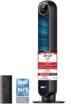 DREO Leiser Turmventilator, 10 m Wurfweite 8 Geschwindigstufen 4 Modi 8 Std. Timer