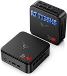 NiPoGi E3B Mini PC АMD Ryzen 7 7735HS(8C/16T, bis zu 4,75 GHz), 16 GB LPDDR5