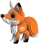 EUGY 650072 Fuchs, 3D Tier-Puzzle f&uuml;r Kinder und Erwachsene zum Zusammenbauen,...