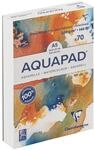 Clairefontaine 975720C - Aquarell Malblock Goldline, 70 Blatt, 300g Zeichenpapier,