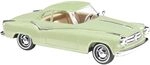 Busch Borgward Isabella Coupe Gr&uuml;n | Modellauto 1:87#43109