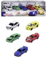 Majorette - Auto-Set Japan Series (5 Autos) - 5 Spielzeugautos aus Metall im