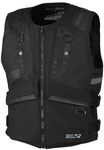 Macna MUTV-1 Solid Motorrad Weste, schwarz, M