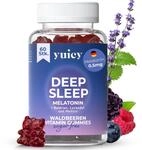 yuicy&reg; Melatonin Gummies &ndash; 60 Stk. Extrem Leckere & Zuckerfreie Gummib&auml;rchen zum