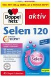 Doppelherz Selen 120 2-Phasen DEPOT - 120 &mu;g Selen pro DEPOT-Tablette - Selen