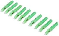 DIGITUS Fiber Optic Fast Connector SM LC/APC 10 piece pack Glasfaser LWL