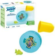 PLAYMOBIL JUNIOR | Aqua | Wasserwirbelrad mit Baby-Hai | Badewannenspielzeug aus