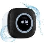 MEDION S66884 Duschradio mit Bluetooth (Badradio, UKW Radio, Saugnapf, LED-Display,