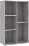 vidaXL Sideboard B&uuml;cherregal, B&uuml;cherschrank mit 5 F&auml;chern, Wandregal...