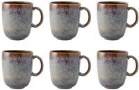 Villeroy & Boch like. by Lave Beige Becher mit Henkel 6er Set, 400 ml,...
