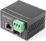 StarTech.com PoE+ Industrial Media Converter 30W - Medienkonverter LWL Kupfer -