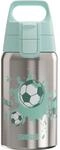 Sigg - Edelstahl Trinkflasche Kinder - Shield One love Football - F&uuml;r