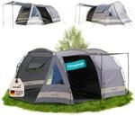 Skandika Kambo Tunnelzelt f&uuml;r 6 Personen | XL Familienzelt f&uuml;r Camping, 2 m