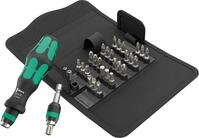 Wera Bit Set Kraftform Kompakt 70 - Handhalter + Rapidaptor Bithalter + Bits -