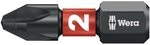 Bit 851/1 IMP DC PH2 L.25mm 1/4 Zoll C6,3 Impaktor,DC Box m.10 Bits WERA