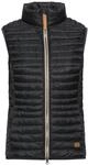 camel active Damen Steppweste aus recyceltem Polyamid Schwarz, womenswear-42