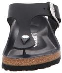 Birkenstock Damen Zehensandale Gizeh Big Buckle ge&ouml;ltes Naturleder Schwarz 38