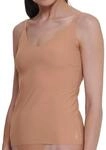 Sloggi Damen Zero Feel 2.0 Spaghetti Top, Nostalgic Brown, XS