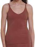 Sloggi Damen Zero Feel 2.0 Spaghetti Top, Burnt Henna, S
