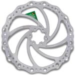CONTEC Fahrrad-Bremsscheibe CDR-1 IS, 6-Loch, Edelstahl, 203mm, ca. 190g,