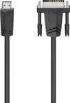 Hama HDMI/DVI Adapterkabel HDMI-A Stecker, DVI-D 18+1pol. Stecker 1.50m Schwarz