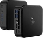 NiPoGi E3B Mini PC Von &Alpha;&Mu;D Ryzen 5 7430U(Max 4.3GHz,6C/12T,Besser Als