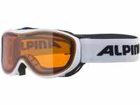 Alpina Sports Skibrille Challenge 2.0 DH S2 Kunststoff/Polycarbonat Weiß 100%