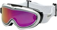uvex Unisex-Erwachsene Comanche TOP Skibrille, White/pink, Einheitsgr&ouml;&szlig;e
