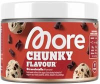 MORE Chunky Flavour, Stracciatella, 150 g, vegan, Geschmackspulver zum S&uuml;&szlig;en, ohne