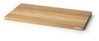 Continenta Schneidebrett aus Eiche, 54 x 29 x 2,7 cm, mit &Ouml;l veredelt, K&uuml;chenbrett