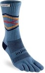 INJINJI - Performance 2.0 - Trail Midweight Crew Granit - Socken - Unisex