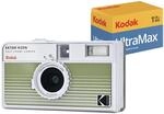 Kodak EKTAR H35N Halbformat-Filmkamera-Set mit Kodak Ultramax 400/24EXP 35 mm