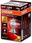 Osram NIGHT BREAKER 220, H7, +220% mehr Helligkeit, Halogen-Scheinwerferlampe,