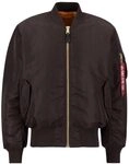 Alpha Industries MA-1 Bomberjacke f&uuml;r Herren Hunter Brown