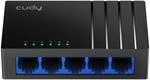 Cudy GS105D 5 Port LAN Switch Gigabit, Gigabit Switch 5-Port, 5 * 10/100/1000Mbit/s