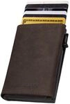 Gentlemen's&reg; Cardholder - Kreditkartenetui mit M&uuml;nzfach & RFID-Schutz - Geldbeutel