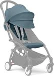 Stokke YOYO 6+ Farbpaket, Aqua - Nur Textilien: Sitzpolster, ausziehbares Verdeck &