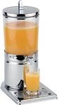 APS 10800 Saftdispenser -TOP FRESH-, 21 x 32 cm, H: 43 cm, 18/8 Edelstahl, SAN, 2