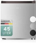 HEINRICHS Getr&auml;nkek&uuml;hlschrank 45L klein kompakt leise: 39db mit K&uuml;hlfach Mini-Bar;