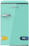 Cecotec Mini Retro K&uuml;hlschrank mit 110 L Bolero CoolMarket TT Origin 110 Gr&uuml;n E.