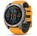 Garmin Fenix 8&ndash;51 mm, AMOLED, Saphir-Titan, mit...