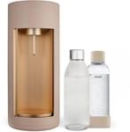 Mysoda: Stilvoller Glassy Wassersprudler aus Holzkomposit und Aluminium (ohne