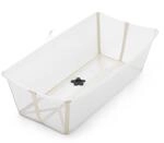 Stokke Flexi Bath X-Large, Sandy Beige - Ger&auml;umige faltbare Babybadewanne - Leichte